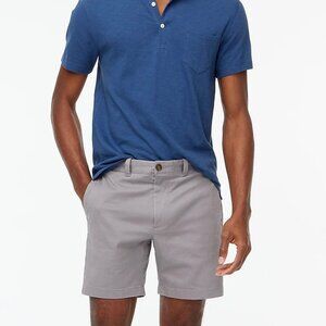 JCrew 7" Flex Chino Short in Slate